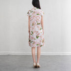 Floral dress for women slimming dress