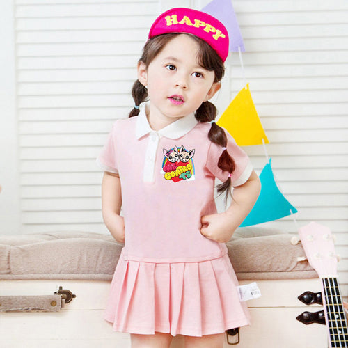 Cartoon children's dress for women
