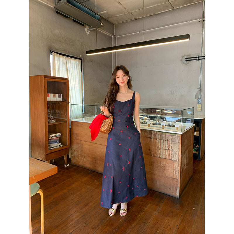 Cowboy camisole dress for women