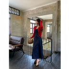 Cowboy camisole dress for women