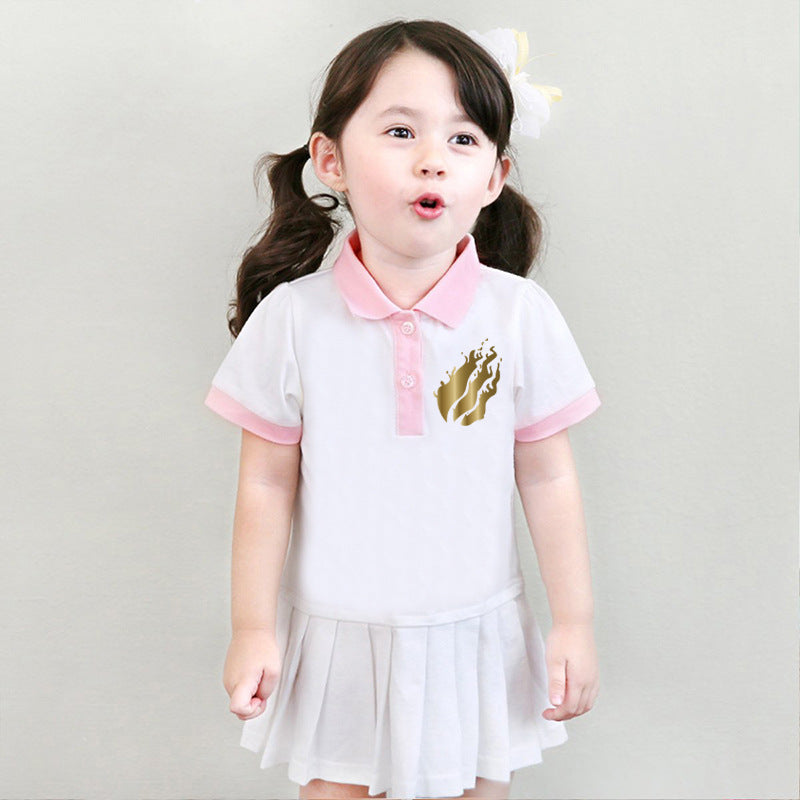 Cartoon children's dress for women